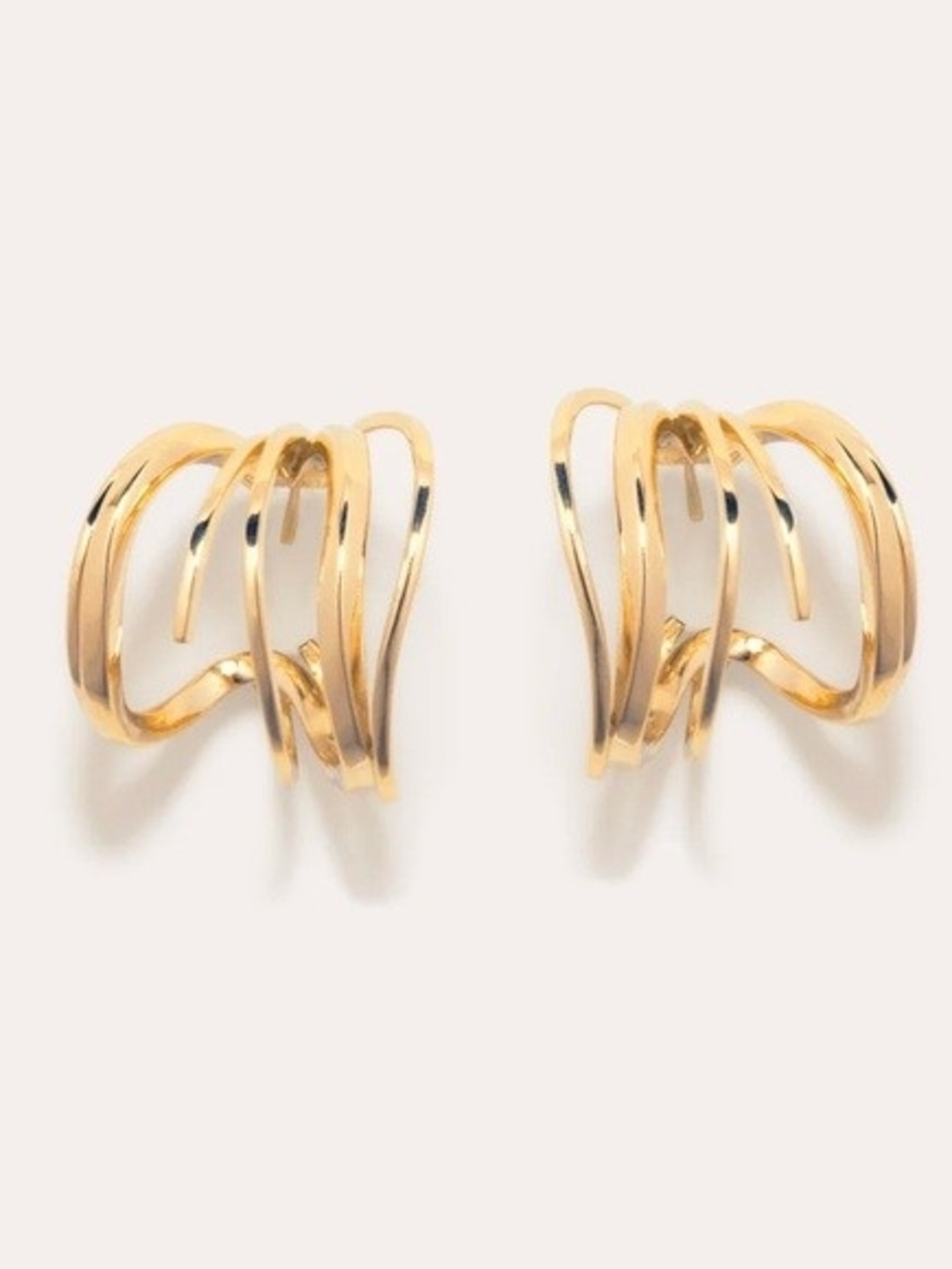Completedworks UK 18k Gold Vermeil Stratum Earrings
